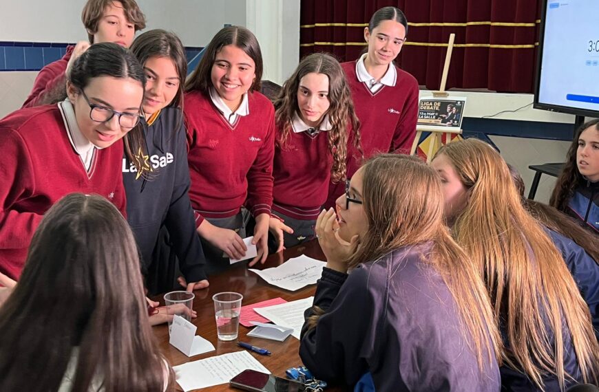 LA SALLE SAN LÚCAR IMPULSA EL ARTE DE LA PALABRA EN SU «PRIMERA LIGA DE DEBATE»