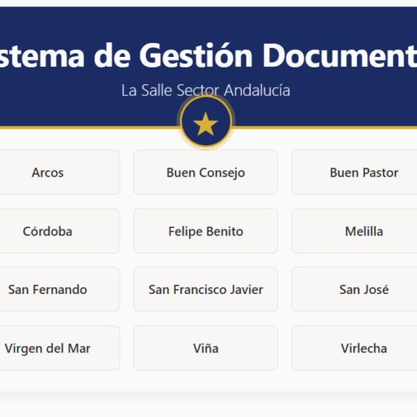 LA SALLE ANDALUCÍA ESTRENA UN NUEVO SISTEMA DE GESTIÓN DOCUMENTAL COMÚN PARA TODOS SUS CENTROS