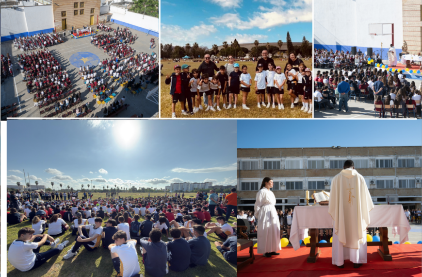 LA SALLE BUEN PASTOR VIVE UNA INTENSA SEMANA LASALIANA MARCADA POR LA CONVIVENCIA, LA FE Y LA MEMORIA EDUCATIVA
