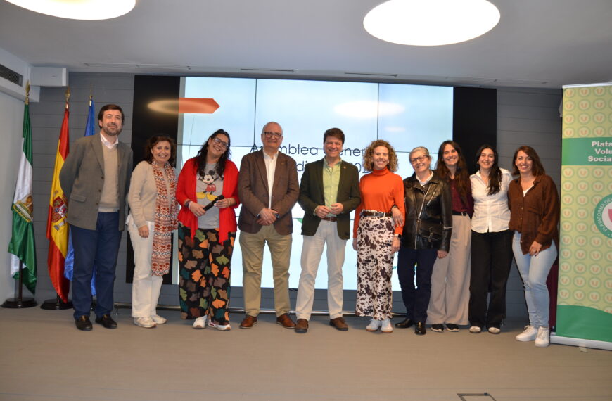 MANOS UNIDOS CON NORTE SE INCORPORA A LA JUNTA DIRECTIVA DE LA PLATAFORMA DE VOLUNTARIADO SOCIAL DE SEVILLA